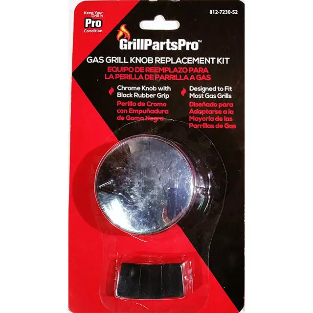 812-7230-F Replacement Knob Set – Compatible With Standard Plastic Grill Control Panels 1