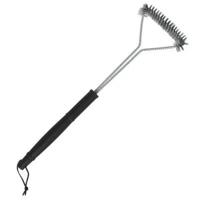 812-9054-F Long-Handle Grill Cleaning Brush – Extended Reach For Deep Cleaning Safety 1