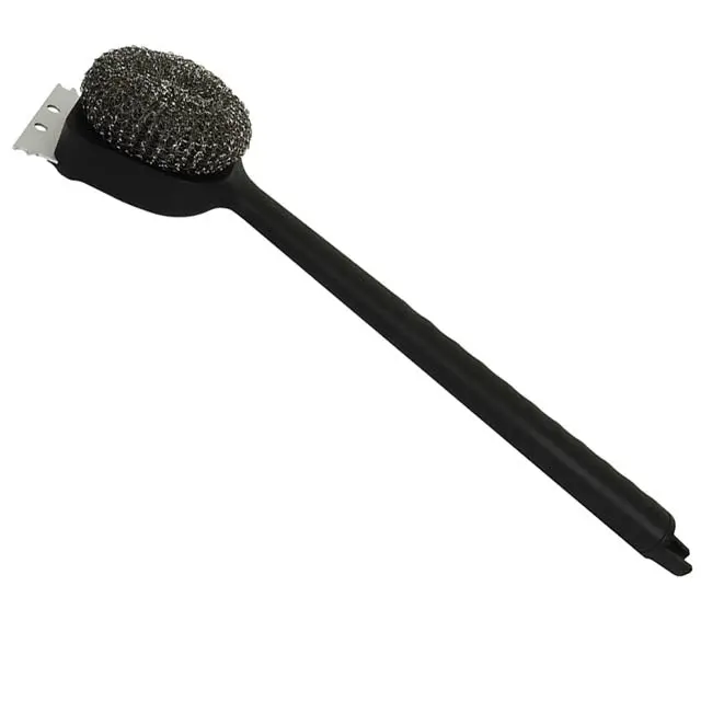 812-9241-F 18-Inch Steel Wool Scrubber – Built-In Scraper Edge For Tough Residue 1