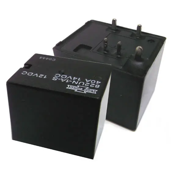 822Un-1A-S-12V Dc 12V 1P2T High-Current Auto Relay – 40A, 5-Pin Pcb Mount, 14Vdc Optimized 1