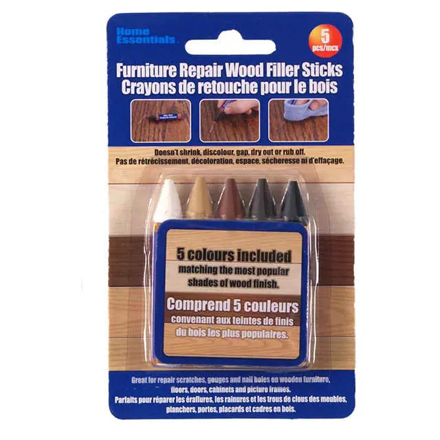 83001 Wood Repair Filler Sticks – Multi-Color Furniture Restoration Kit 1