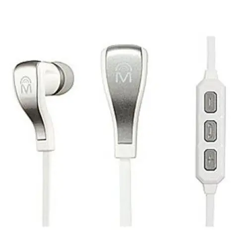 83534 White Bluetooth Earphone With Integrated Microphone 1