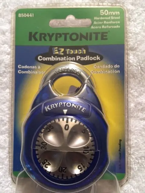 850441 Combination Padlock – 50Mm Body, Multi-Color Options 1