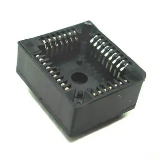 860 32-Pin Plcc Socket — Tin-Plated Pcb Terminal 1