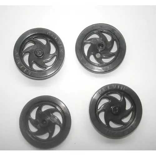 870140: Front Wheel With End Cap – 1.37-Inch Diameter, Fits 3Mm Axles (Pack Of 4) 1