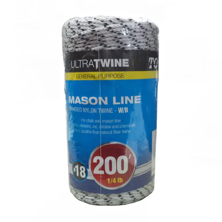 87900023 Braided Nylon Chalk Line – Beige, 200-Foot Masonry & Layout Twine 1