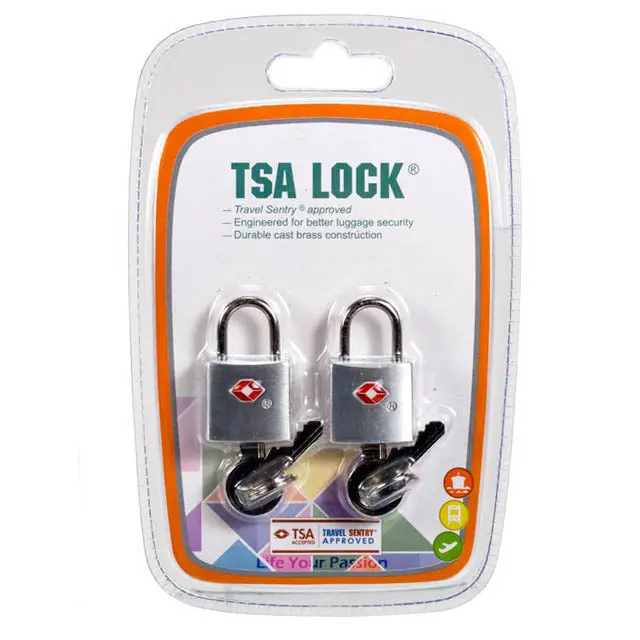 89589 Tsa-Certified Brass Luggage Lock (2-Pack) 1