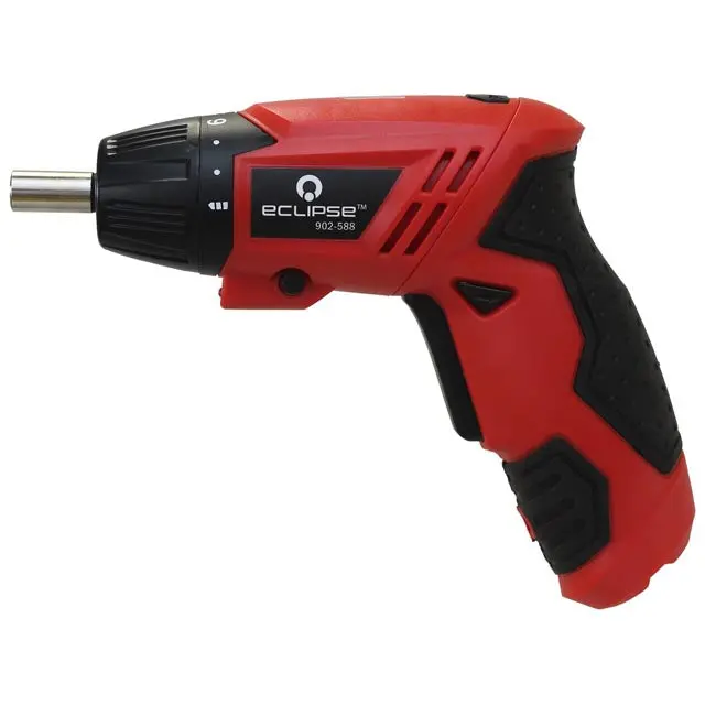 902-588 Cordless Screwdriver Kit – 4V Lithium-Ion Tool With 15-Piece 25 Mm Chrome Vanadium Bit Set 1
