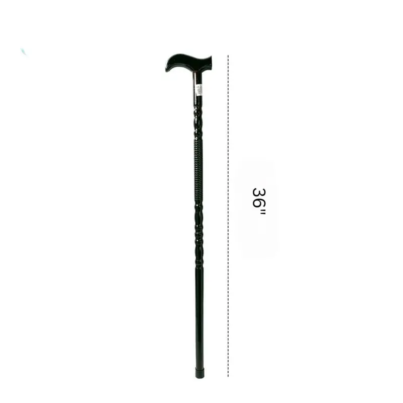 90Cm Wooden Walking Cane – Ergonomic Handle, Lightweight Beech Construction 1