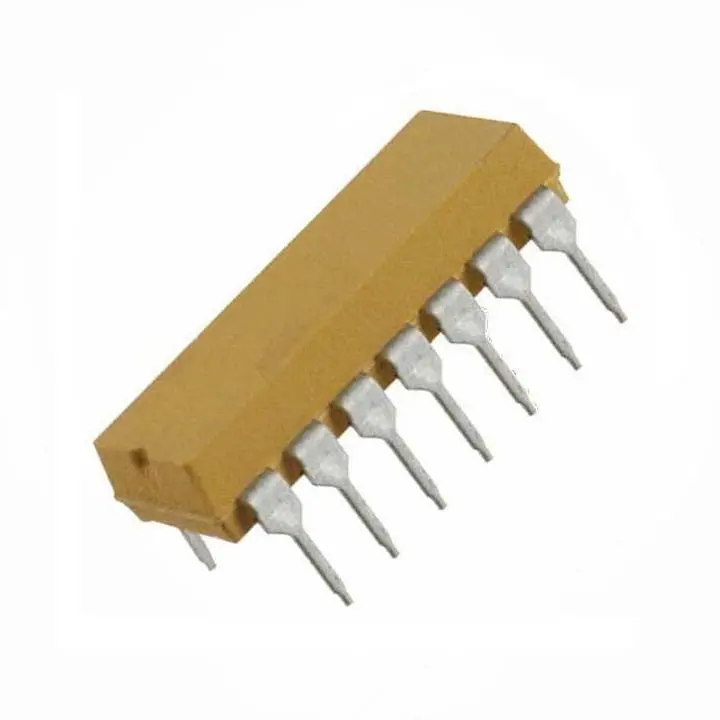 914C222X2Sr – 14-Pin Dip Resistor Network, 7 × 2.2 Kω, Standard Tolerance, 2-Pack 1