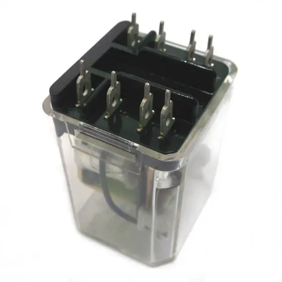 99Kuep-12Vdc Dc 12V 2P2T Dual-Voltage Relay – 18A/120Vac & 12A/240Vac 1
