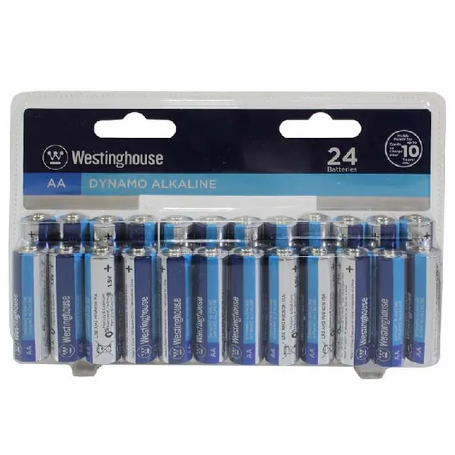 Aa Alkaline Batteries – 1.5V, 24-Count Value Pack For Everyday Electronics 1