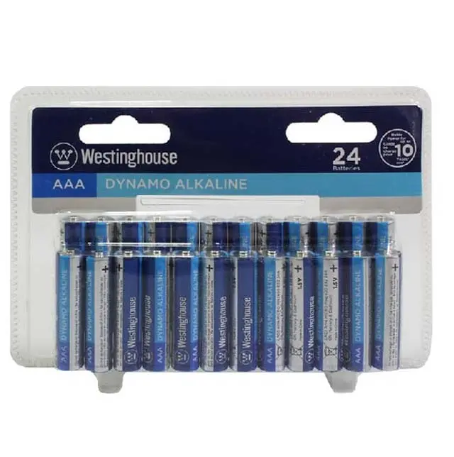 Aaa Alkaline Batteries – 1.5V, 24-Pack Bulk Value Pack For Low-Drain Devices 1