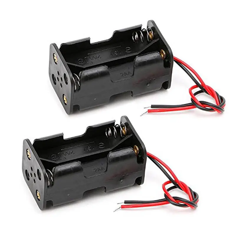 Aa×4 Battery Holder With Lead Wires – Bfh-4632A-2 (2-Pack) 1