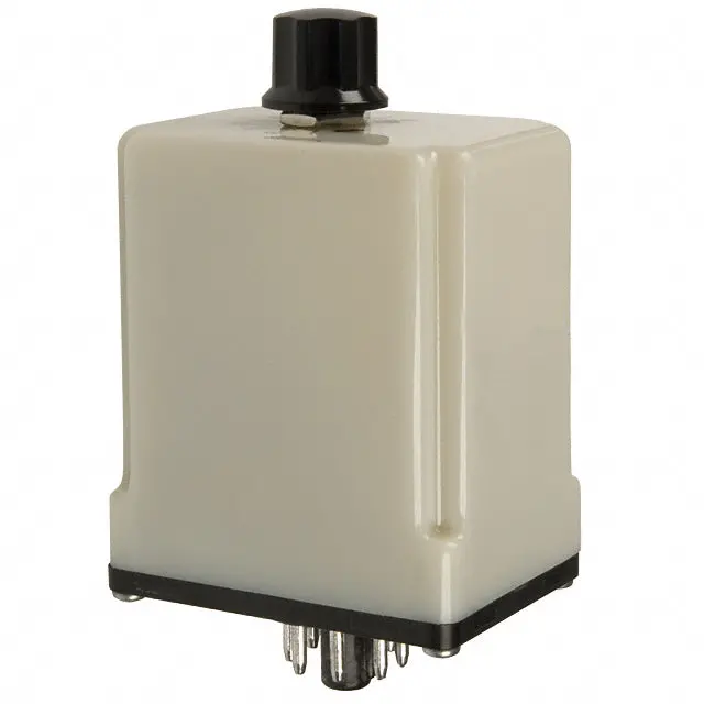 Ac On-Delay Timer – 120V Input, 1–180 Second Adjustable Range, 2P2T, Round 8-Pin Housing 1