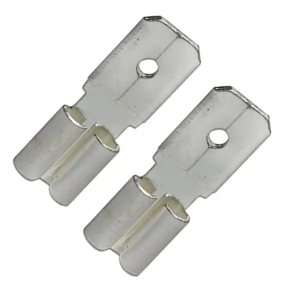 Ad-522-1019-2Bpk Quick-Connect Battery Adapter – Uninsulated F1 Male (0.25") To F2 Female (0.187") (2-Pack) 1