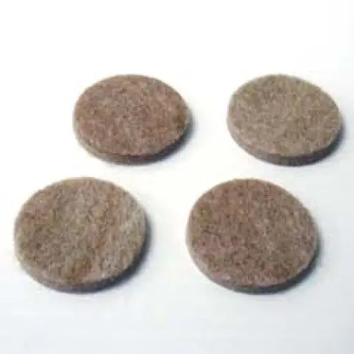 Adhesive Chamois Feet – 48 Mm Ø × 5 Mm Thick Non-Slip Mounting Pads (Pack Of 4) 1