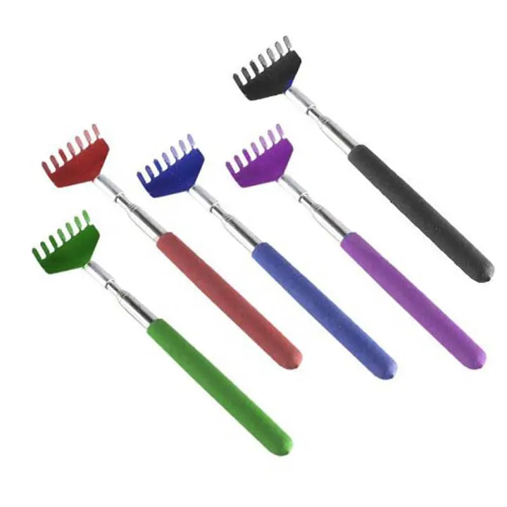 Adjustable Back Scratcher – Telescoping Handle (6–22 Inches), Color-Assorted 1