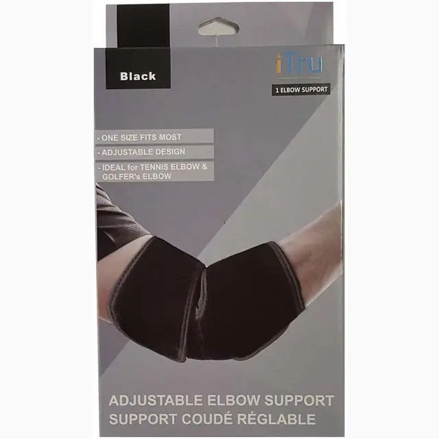 Adjustable Elbow Brace – Supportive Compression Sleeve For Injury Recovery And Stability 1