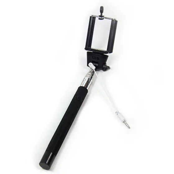 Adjustable Selfie Stick – Extends To 36", Sleek Black Design 1