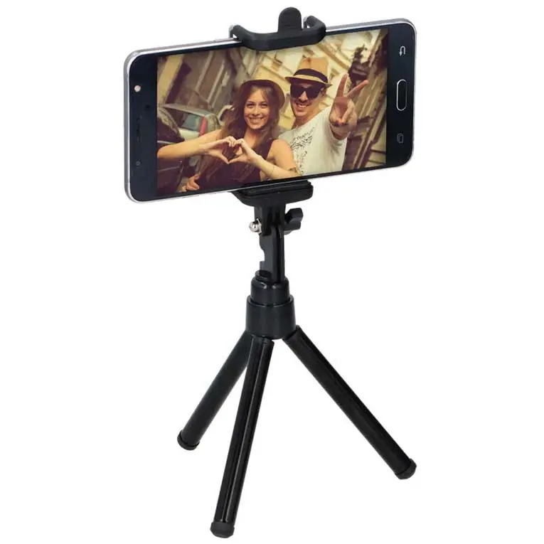Adjustable Smartphone Tripod — Fits Devices Up To 3.5 Inches, 9–11 Inch Height Range 1