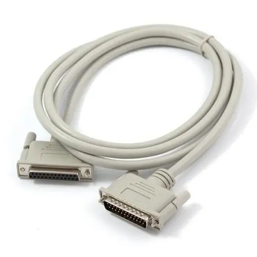 Adq-319 – 50-Foot Db25 Male-To-Female Serial Cable For Industrial Rs-232 Applications 1
