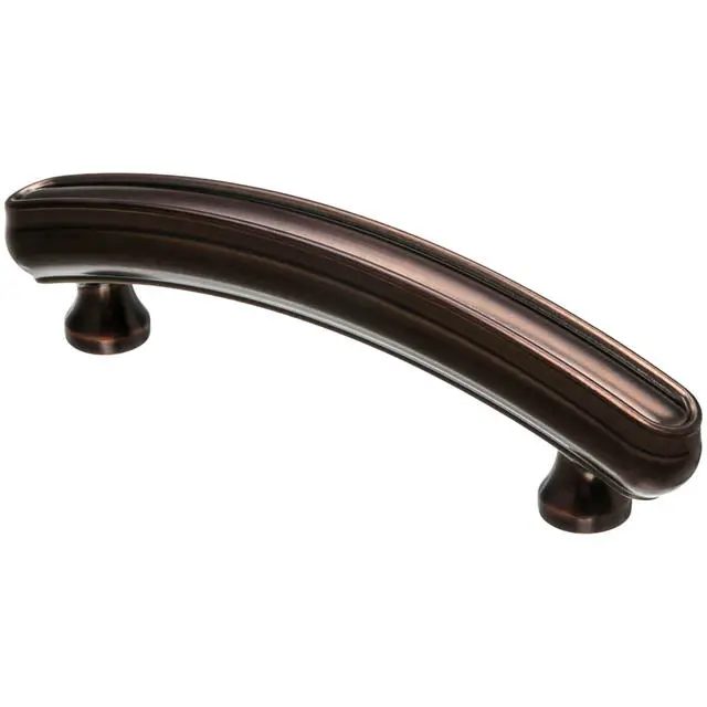 Aged Bronze Cabinet Pull – 3-Inch Linear Drawer Handle 1