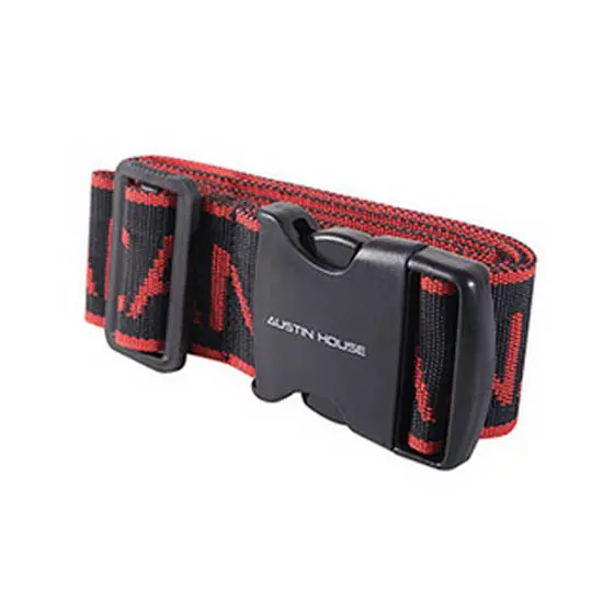 Ah93Ls01 Heavy-Duty Luggage Strap – 2-Inch Wide, Up To 76 Inches (Black) 1
