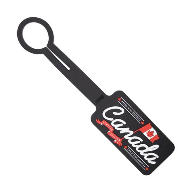 Ah94Cf01 Canadian Flag & Logo Luggage Identifier 1