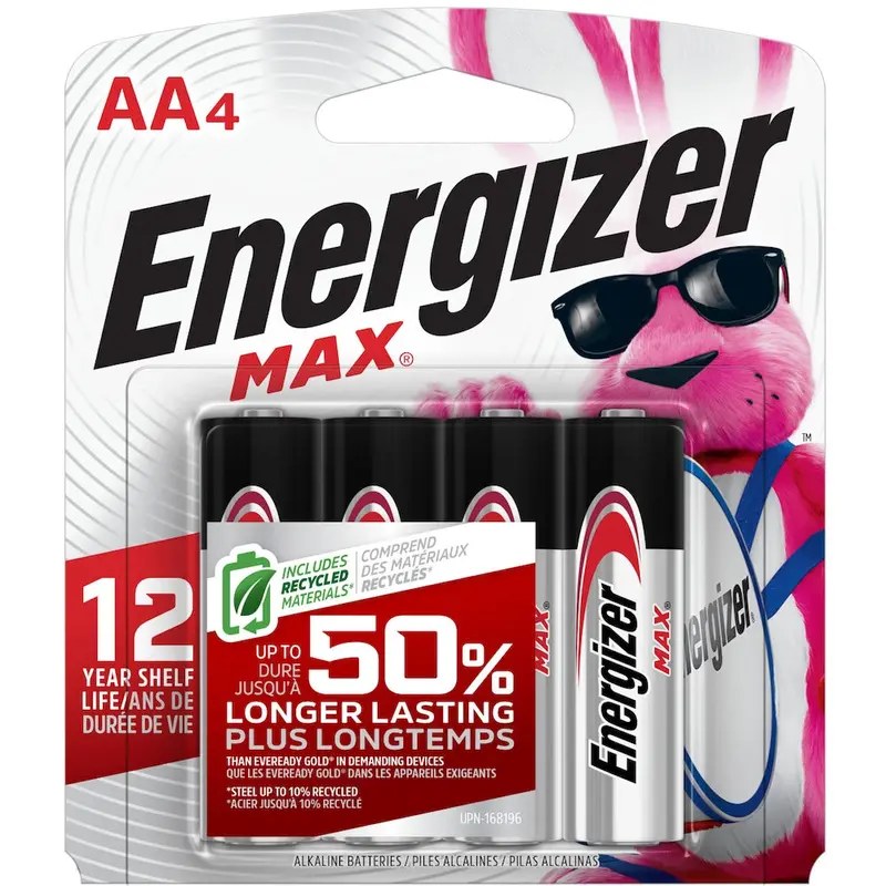Alkaline Aa Battery – 1.5 V, 4-Pack 1