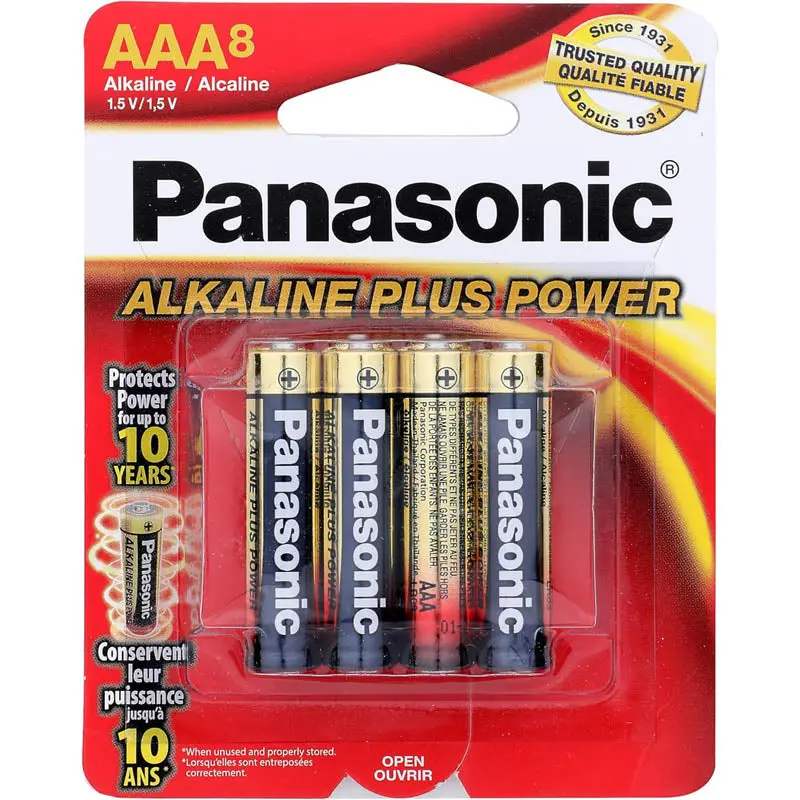 Alkaline Aaa Batteries (1.5V) – 8-Count Pack 1