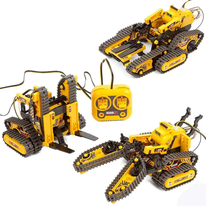 All-Terrain Robot Construction Set – 3-In-1 Off-Road Stem Kit With Adjustable Chassis 1