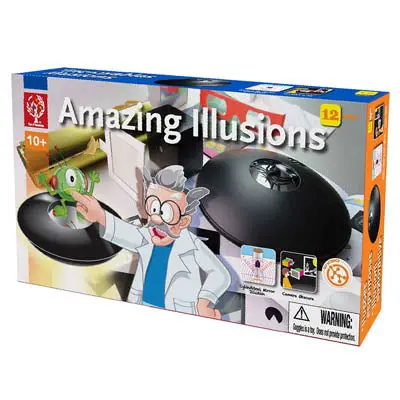 Amazing Illusion Science Kit – 12 Hands-On Optical & Perception Activities 1
