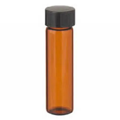 Amber Glass Sample Bottle – 8Ml Capacity, Leak-Resistant Cap, Pack Of 2 1