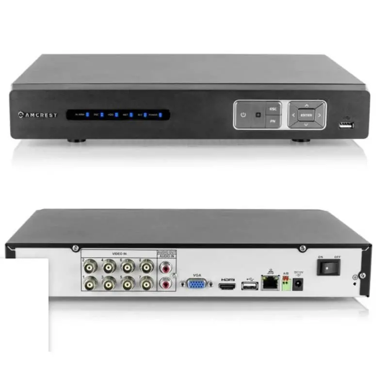 Amdv7208 8-Channel 720P Dvr Featuring 2Tb Internal Storage 1