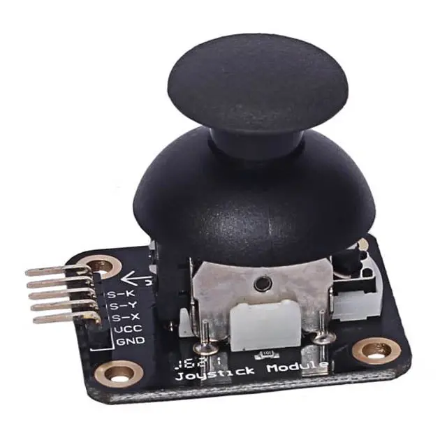 Analog Joystick Module – X/Y Axis + Button, 3.3V–5V Operation 1