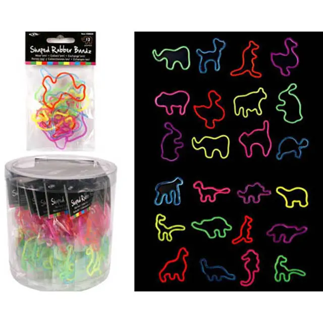 Animal-Themed Silly Bandz Assortment 1