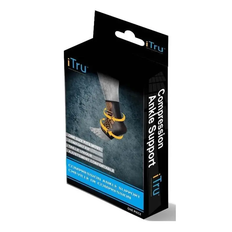 Ankle Compression Support Sleeve – Lightweight, Contoured Fit For Daily Wear 1