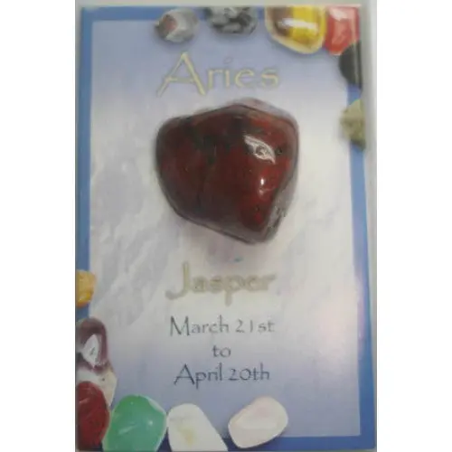 Aries Zodiac Stone Display Box – Pk05-Aries 1