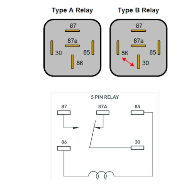 As1003 Dc 12V 1P2T Automotive Power Relay – 40A, 5-Pin Quick-Terminal Mount 2