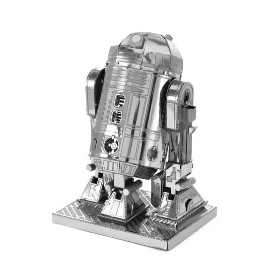 Assembled R2-D2 Metal Earth Model – Precision Laser-Cut 3D Steel Construction 1
