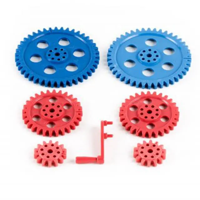 Assorted Plastic Gear Set – 7-Piece Large Diameter Collection (Ls-00040) 1