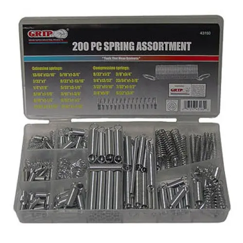 Assorted Spring Kit – 200-Piece Pack, Model 43160 1