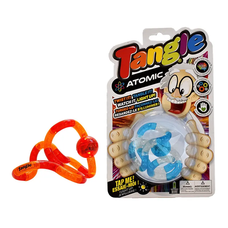Atomic Tangle Light – Glow-In-The-Dark, Multi-Color Led String For Play & Decor 1