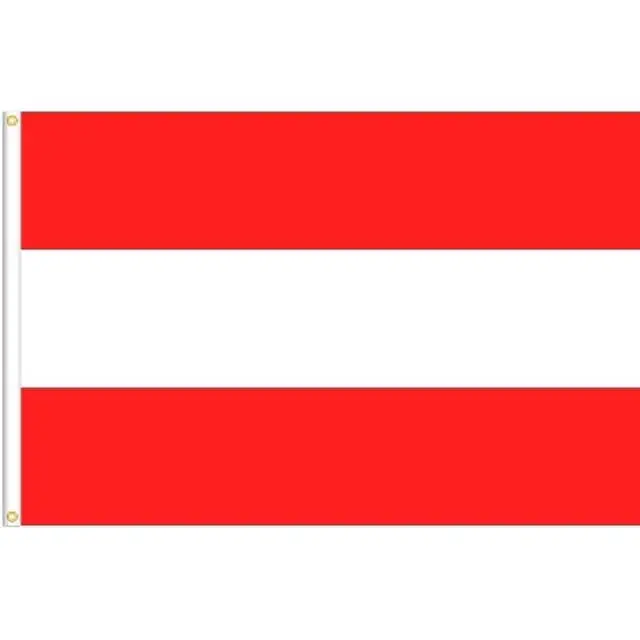 Austria 3X5 Ft Alpine-Themed Flag – Elegant Red-White-Red Design 1