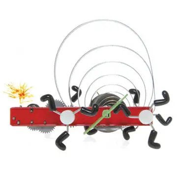 Awika Wind-Up Toy – Compact Spring-Powered Figure With Smooth Kinetic Motion 1
