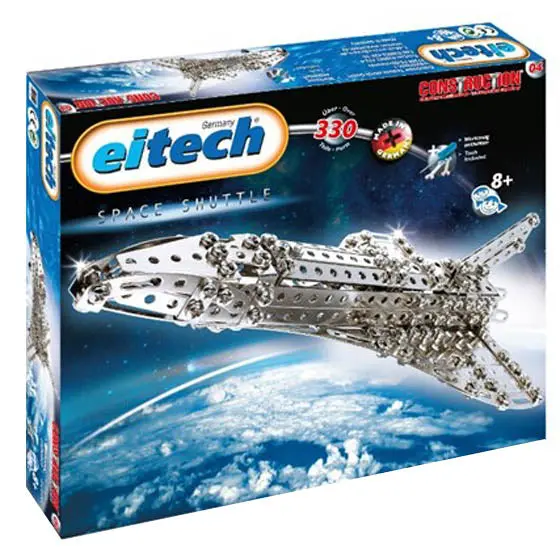 Basic Series Space Shuttle Construction Set – 330+ Piece Educational Building Kit 1