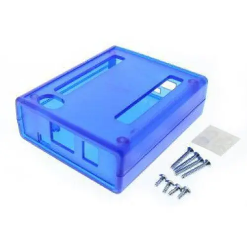 Beaglebone Black Clear Blue Enclosure – Protective Acrylic Housing 1