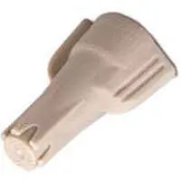 Beige Winged Wire Nut – 22–10 Awg, Twist-On Connector For Electrical Junctions (25-Pack) 1