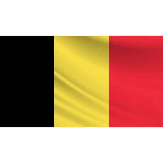 Belgium 3X5 Ft Souvenir Flag – Black-Yellow-Red Tricolor Banner 1